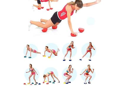 Masážna balančná podložka - kopula cviky