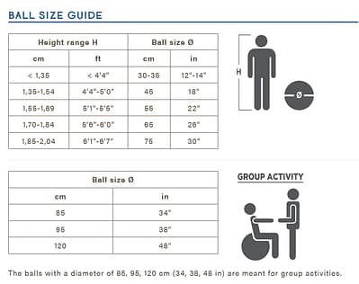 Physio Gymnic Plus,fitlopty,veľké lopty