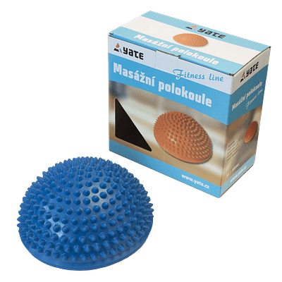 Masážna pologuľa - 16 cm modrá