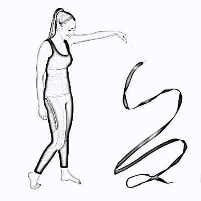 Tyčka Fiberglass na modernú gymnastiku