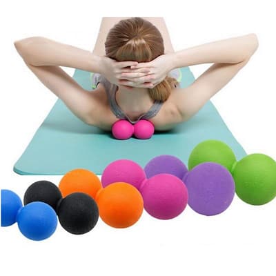 Dvojitá masážna loptička Duoball