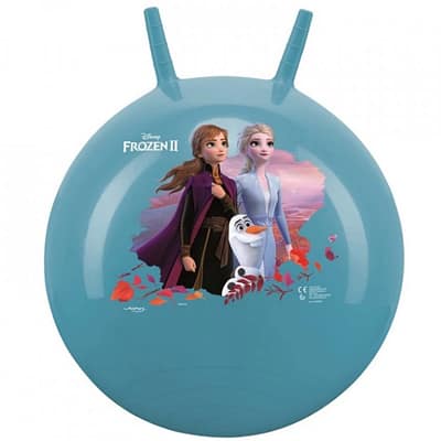 Skákacia lopta hopsadlo s úchytmi Disney Frozen