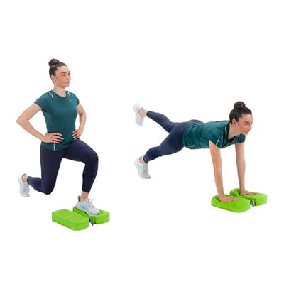 Movin’ Step - stepper a balančnápodložka (2) - AEROBIC.sk