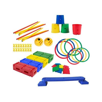 Viacúčelová motorická sada pre deti – kompletný set prvkov